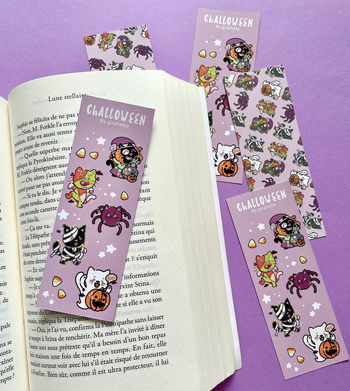 Marque page Challoween