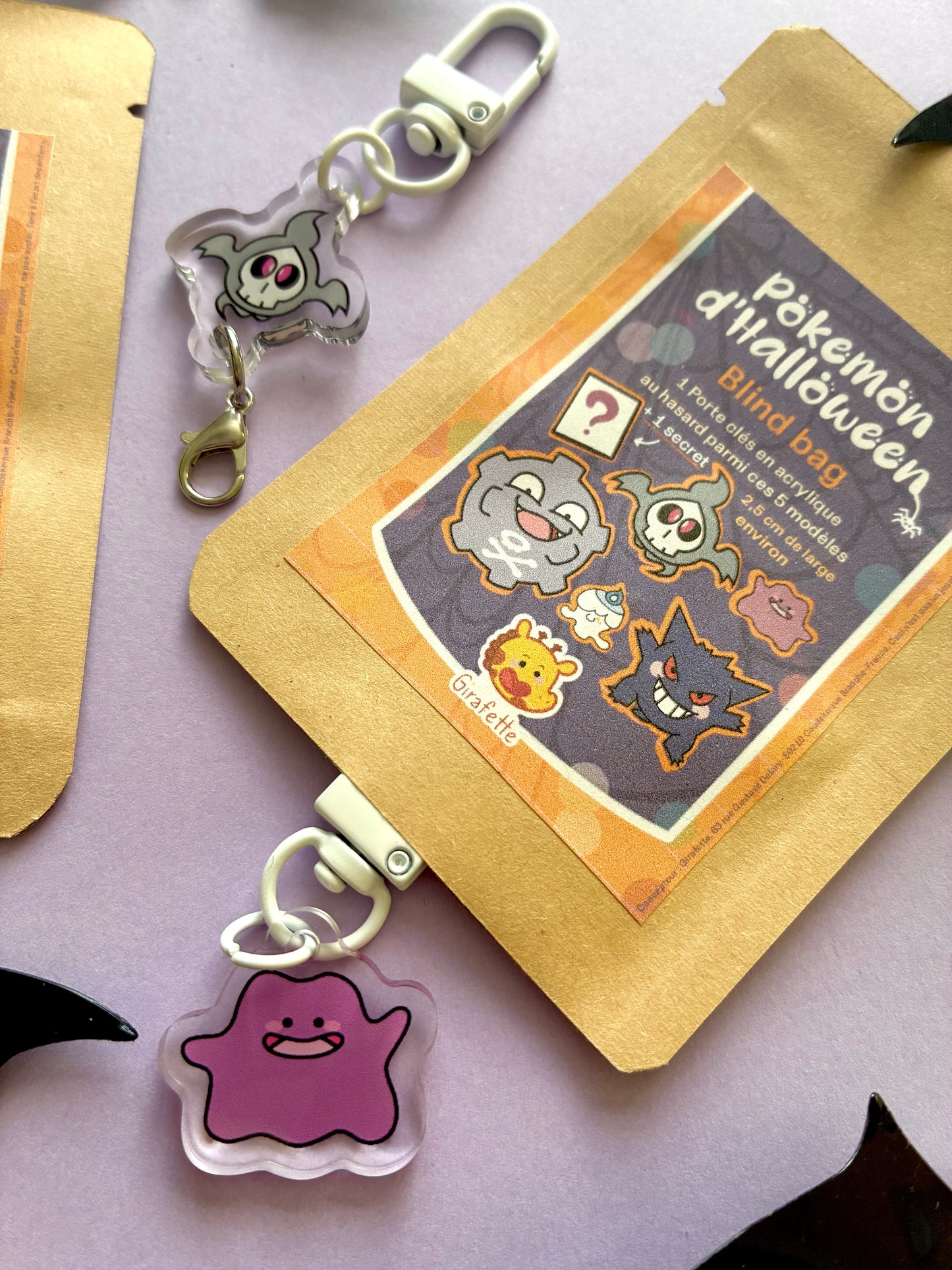 Porte clés mystère Pokémon d’Halloween