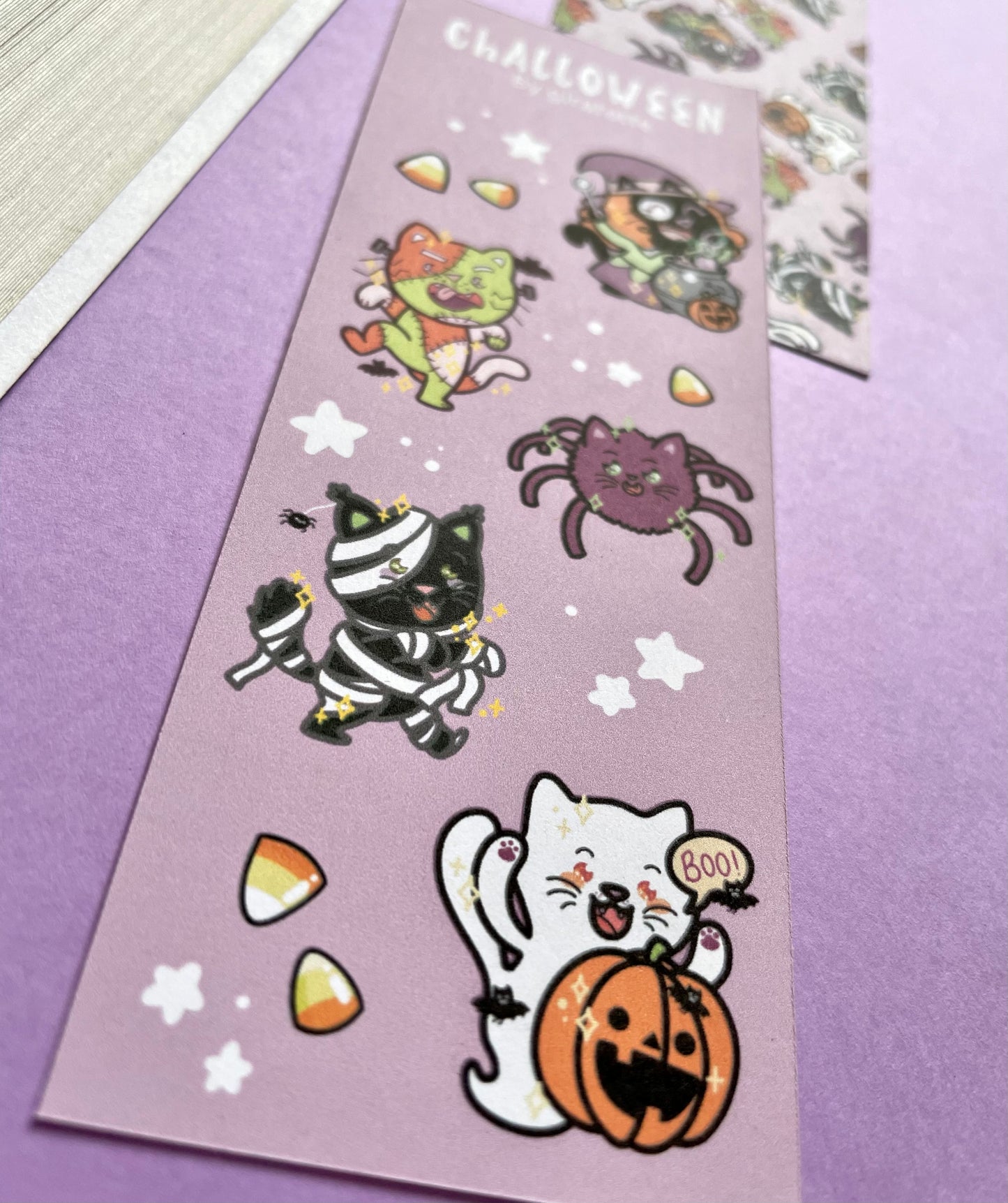 Marque page Challoween