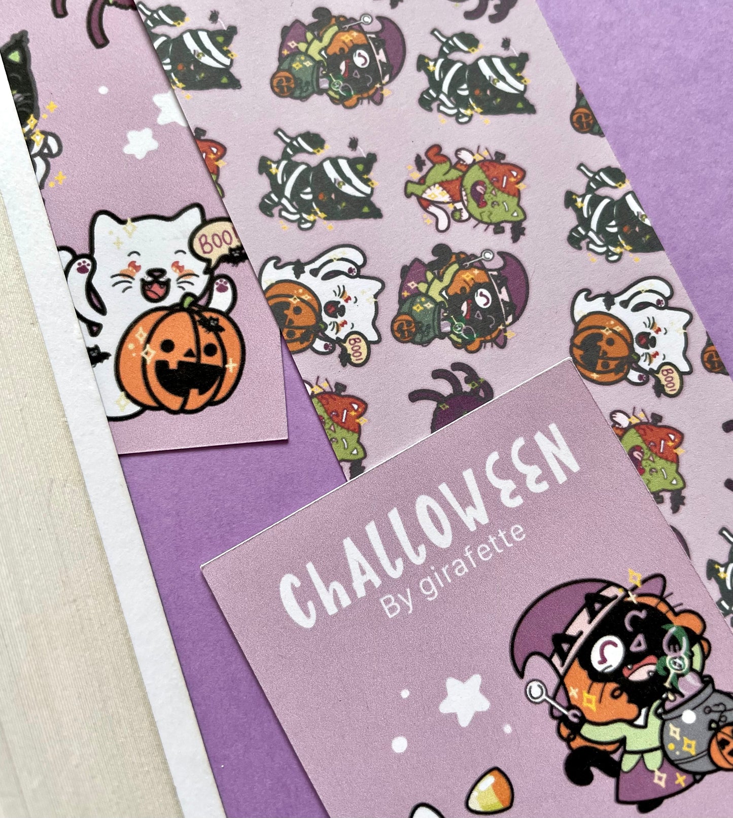 Marque page Challoween