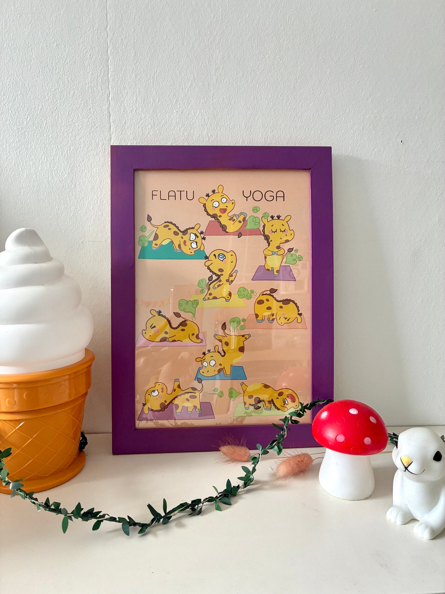 Affiche Flatu yoga