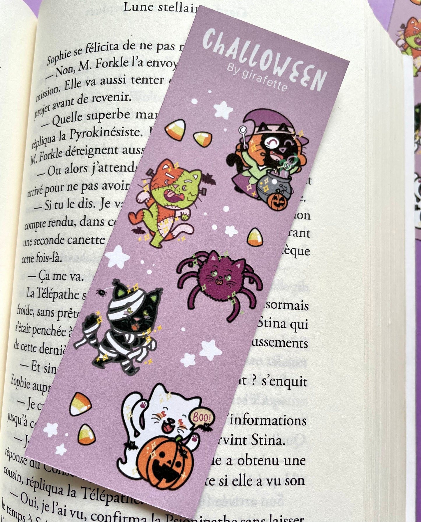 Marque page Challoween