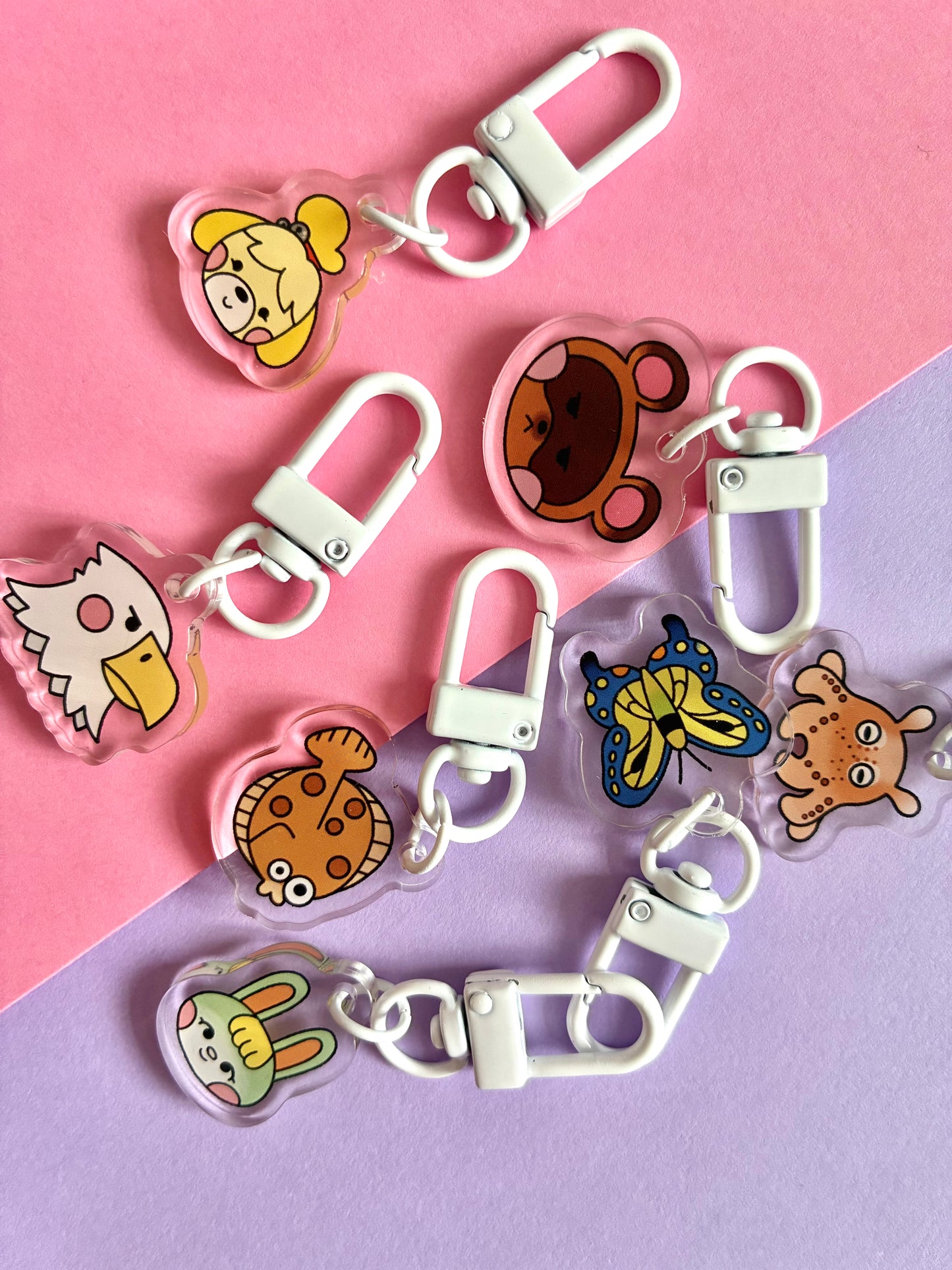Portes clés Animal Crossing