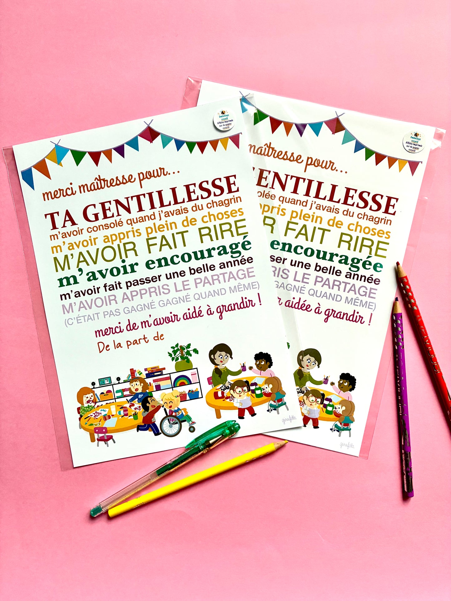 Affiche Merci maîtresse
