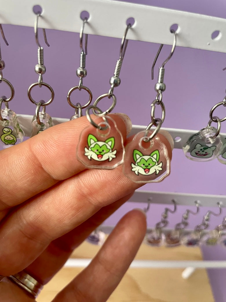 Boucles d’oreilles Pokémon