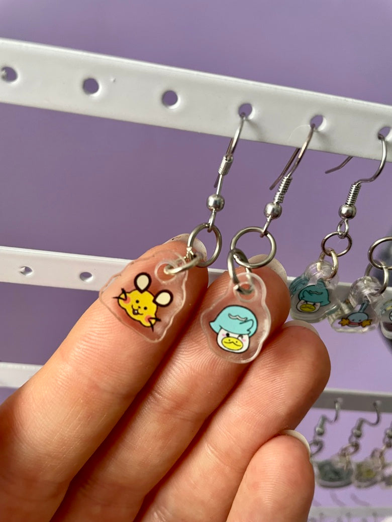 Boucles d’oreilles Pokémon