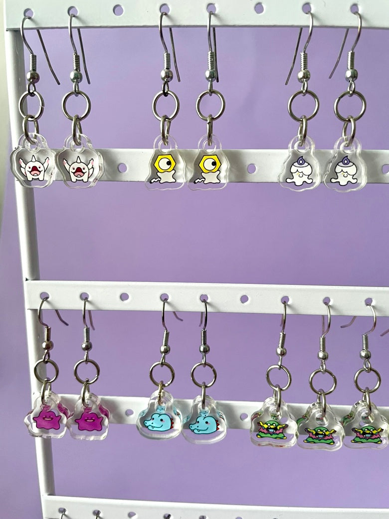 Boucles d’oreilles Pokémon