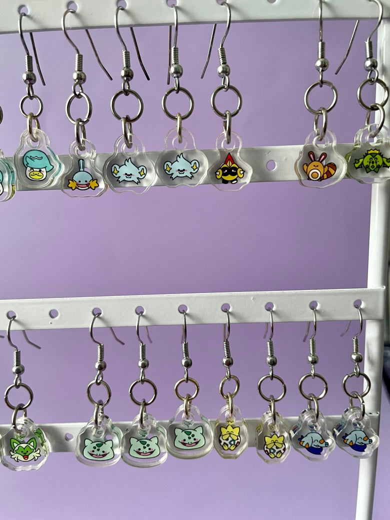 Boucles d’oreilles Pokémon