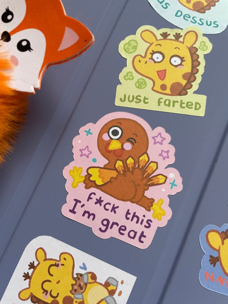 Stickers dindon