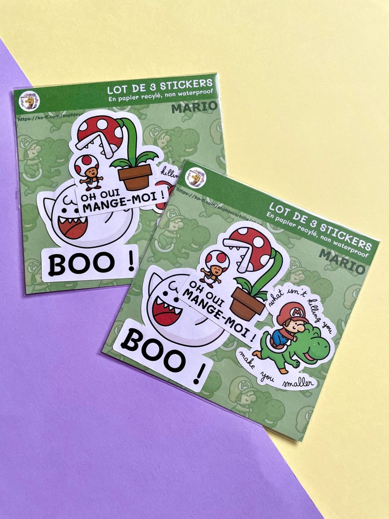 Stickers Mario
