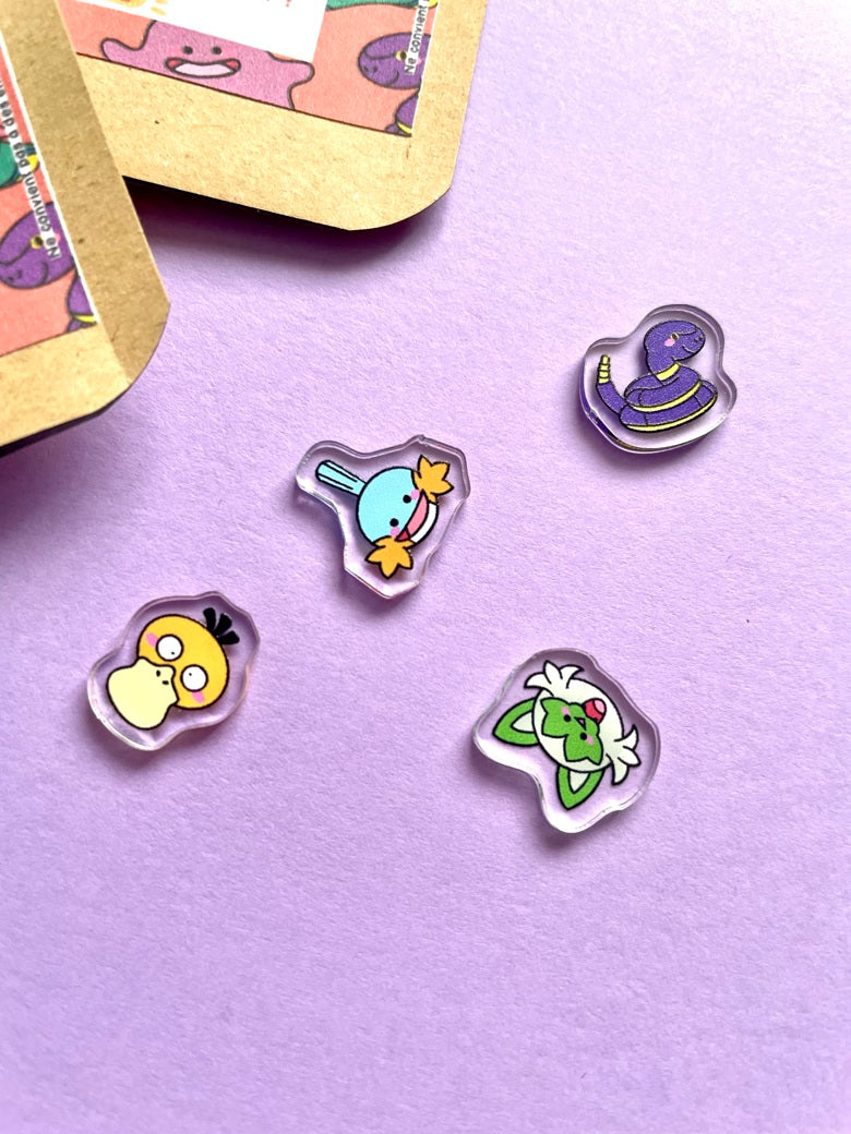 Blind bags pour porte clés Pokeball série 2
