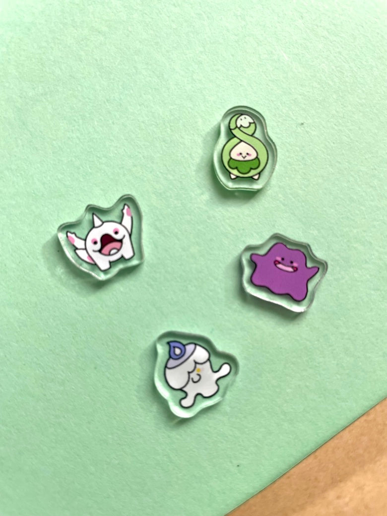 Blind bags pour porte clés Pokeball série 2
