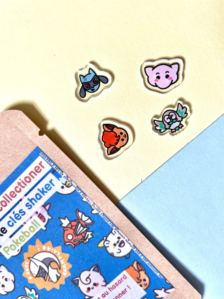 Blind bags pour porte clés Pokeball série 1