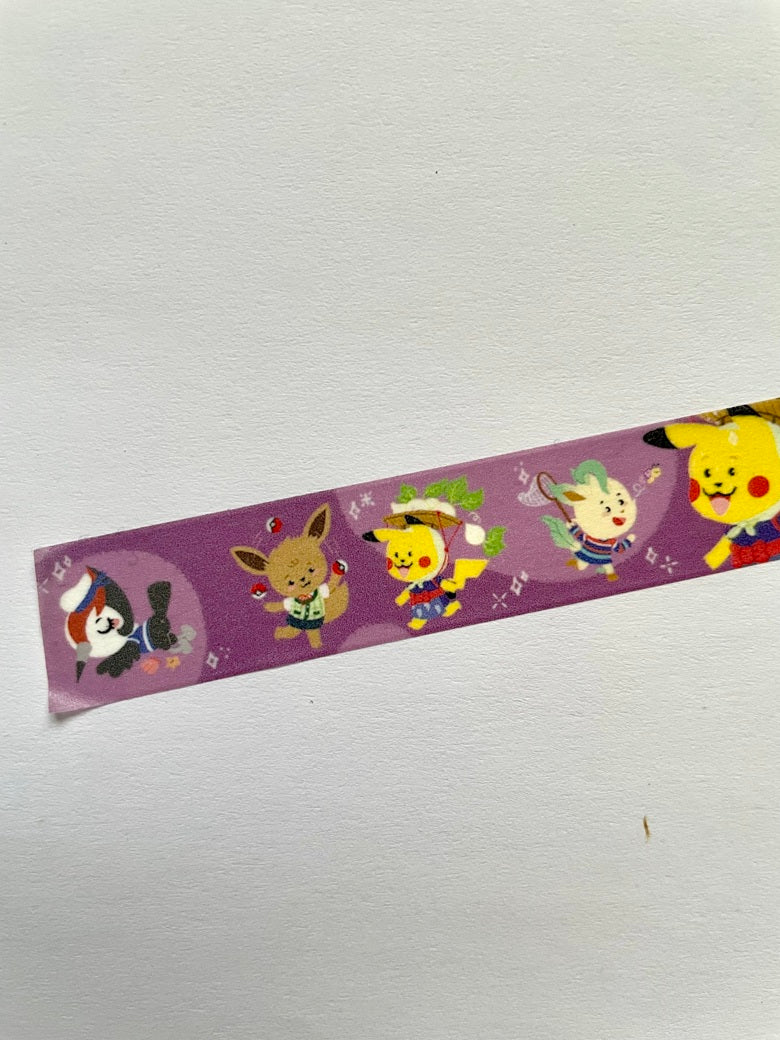 Washi tape Pokenimals