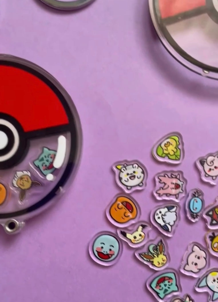 Porte clé ouvrable Pokeball