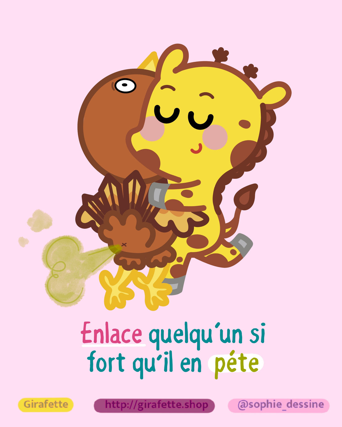 Enlace quelqu’un si fort