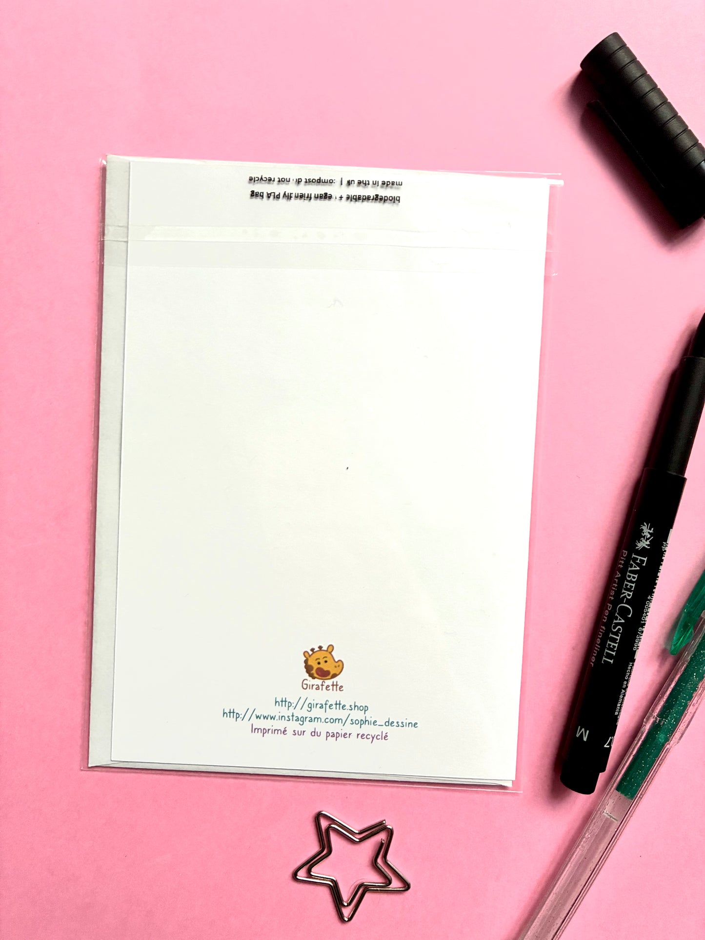 Carte «La solution est dans le frigo »