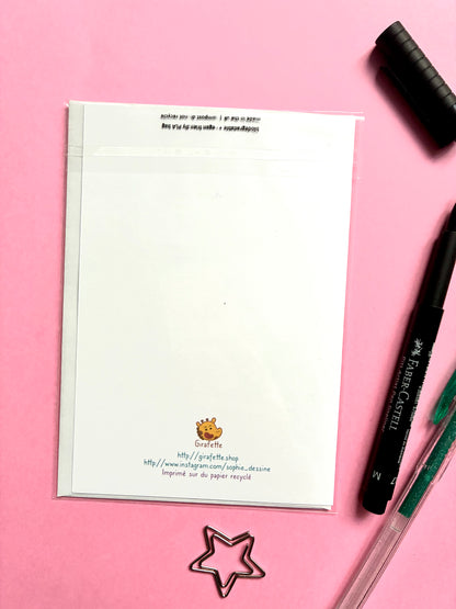 Carte «La solution est dans le frigo »