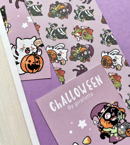 Marque page Challoween