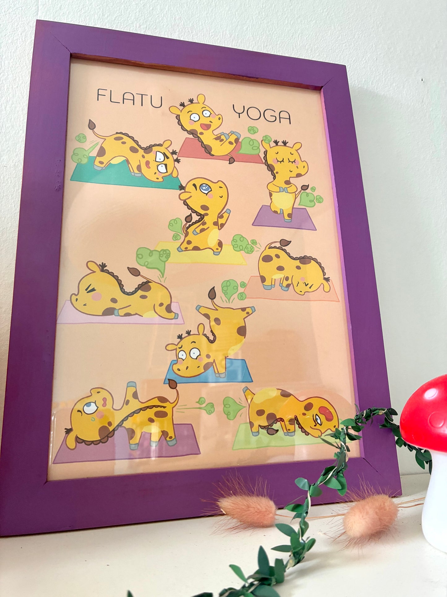 Affiche Flatu yoga