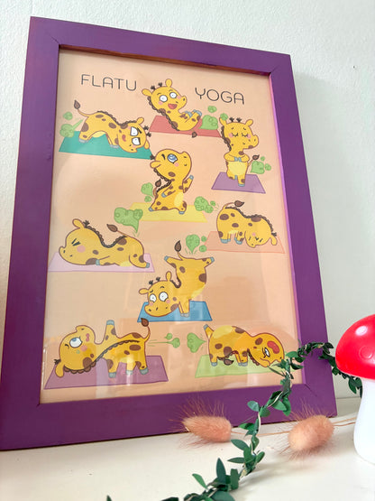 Affiche Flatu yoga