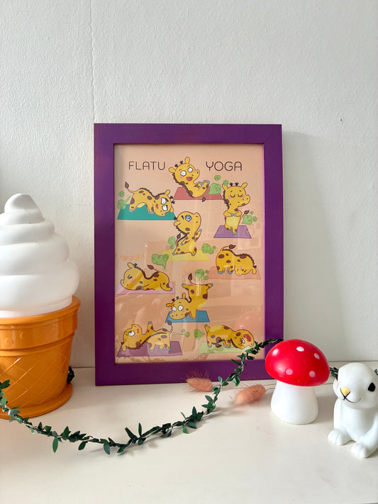 Affiche Flatu yoga