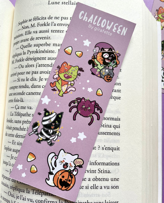 Marque page Challoween