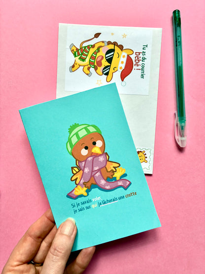 Carte «Si je savais voler»