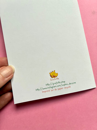 Carte «Quand ton Pétou est plus sonore que prévu»