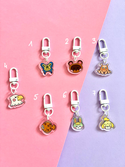 Portes clés Animal Crossing