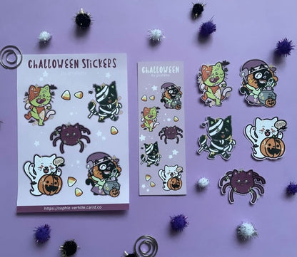 Stickers Challoween à l’unité