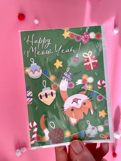 Carte Happy Meow Year !
