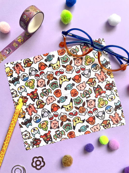 Essuie lunettes Pokémon