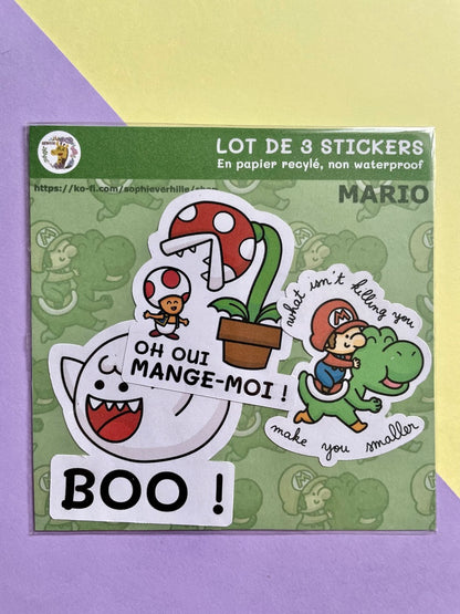 Stickers Mario