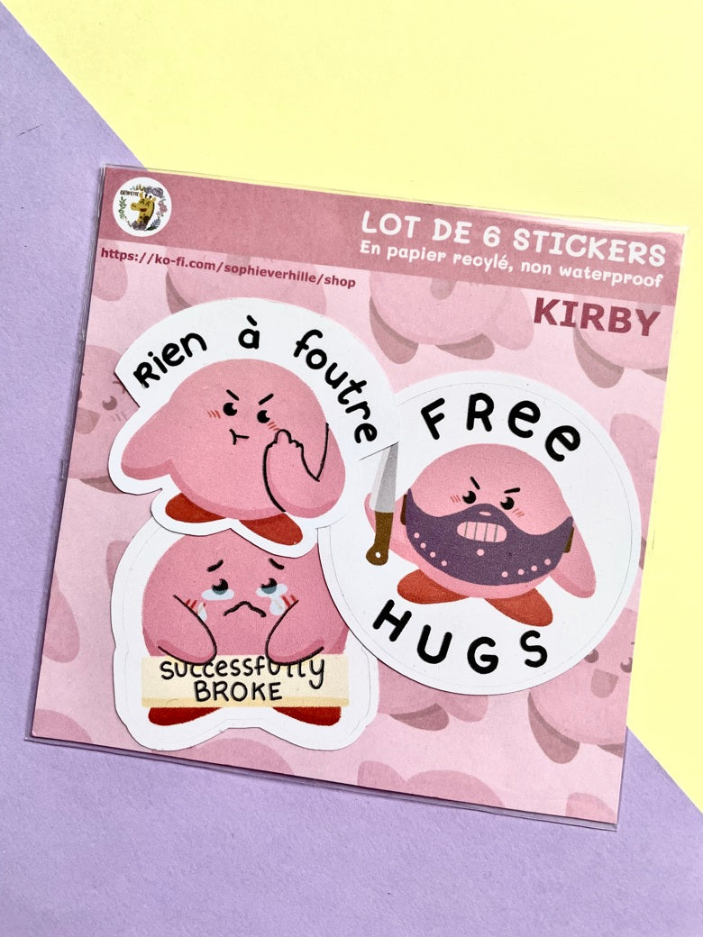Stickers Kirby