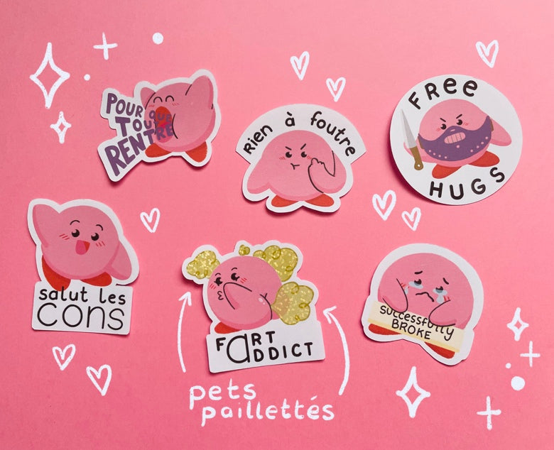 Stickers Kirby