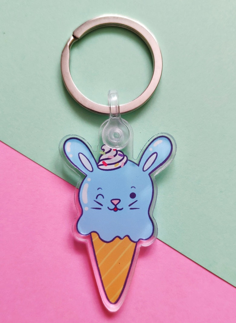 Porte clés glace