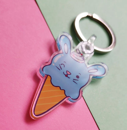 Porte clés glace