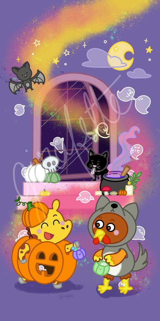 Fond d’écran pour téléphone portable Halloween