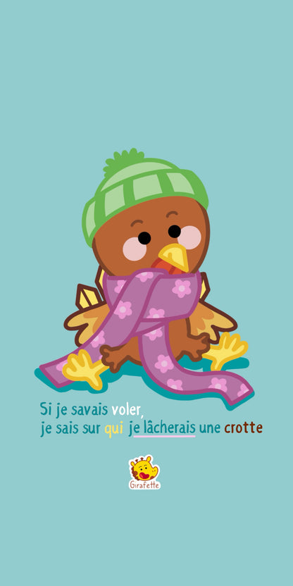 Fond d’écran pour téléphone portable « Crotte »