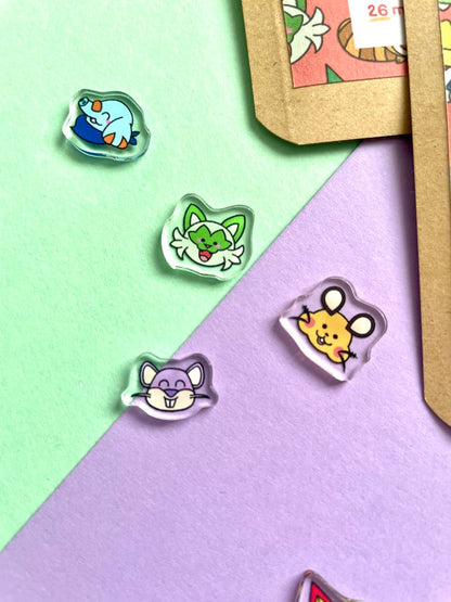 Blind bags pour porte clés Pokeball série 2
