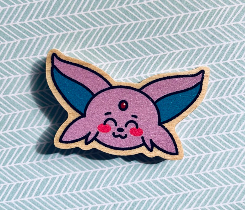 Pin’s en bois Evoli et ses évolutions
