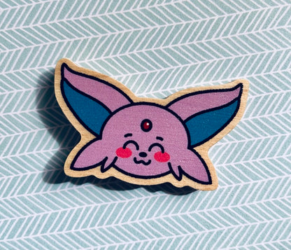 Pin’s en bois Evoli et ses évolutions