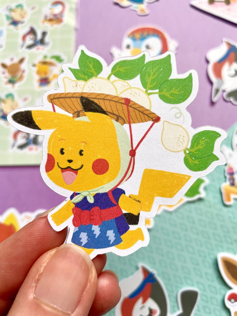 Pochette de stickers Pokenimals