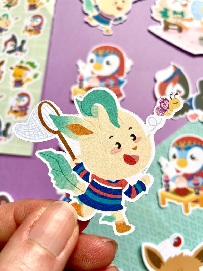 Pochette de stickers Pokenimals