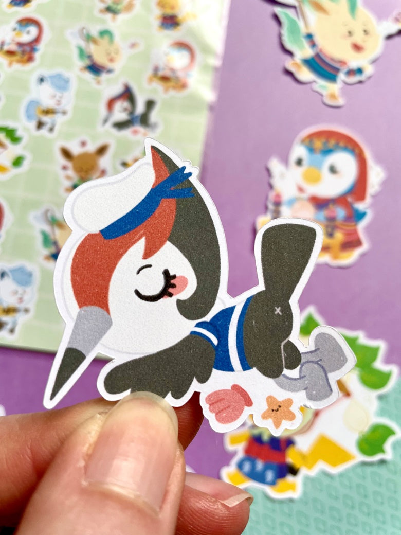 Pochette de stickers Pokenimals