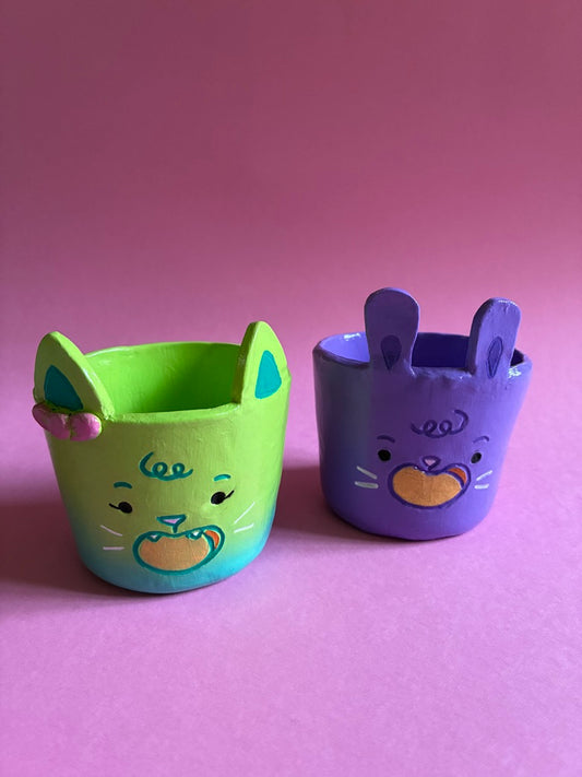 Caches pots animaux