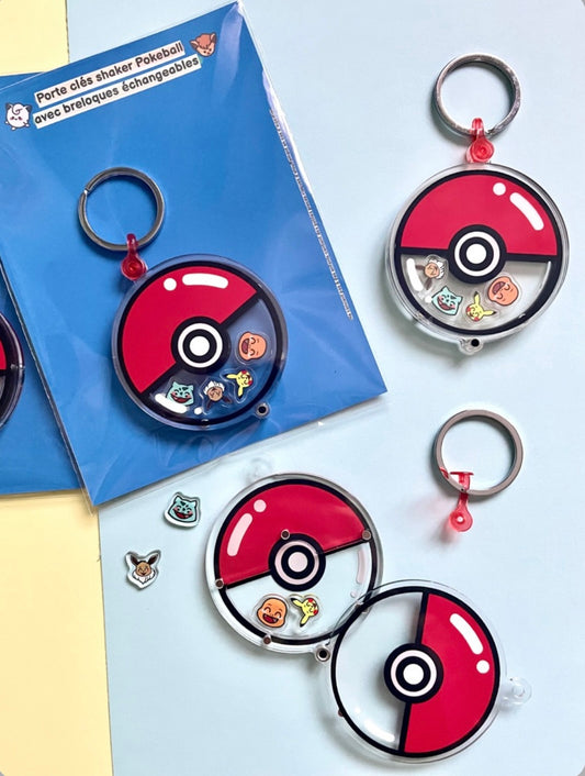 Porte clé ouvrable Pokeball